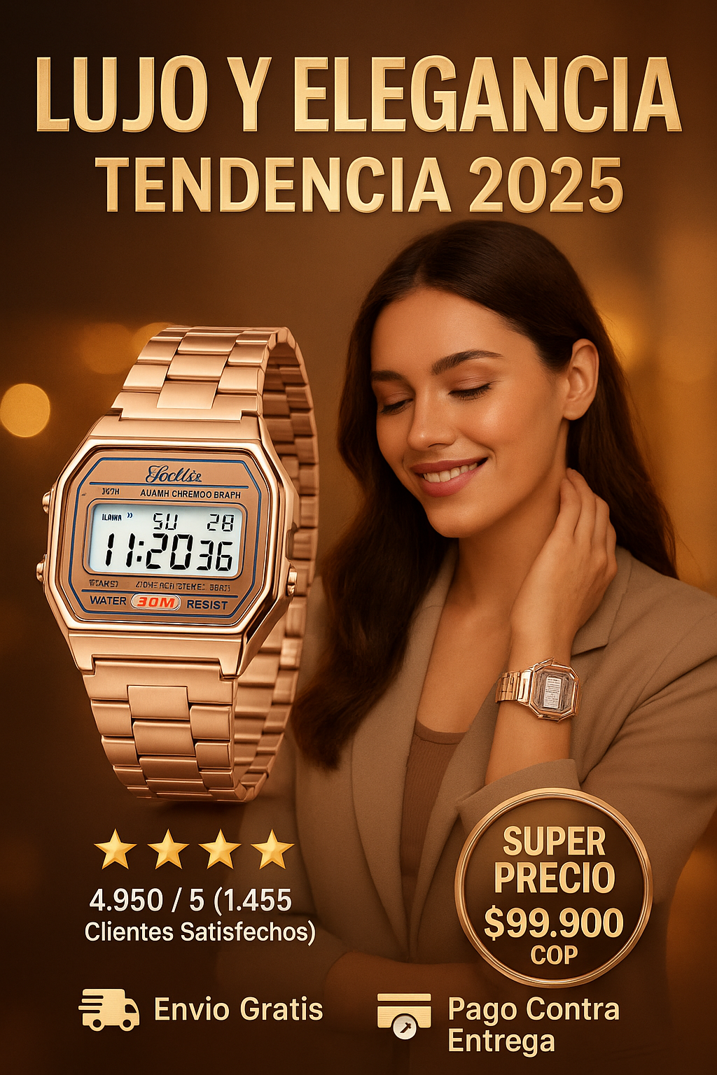 ⚡Reloj Scottie 1474 Inspirado En Casio🔥