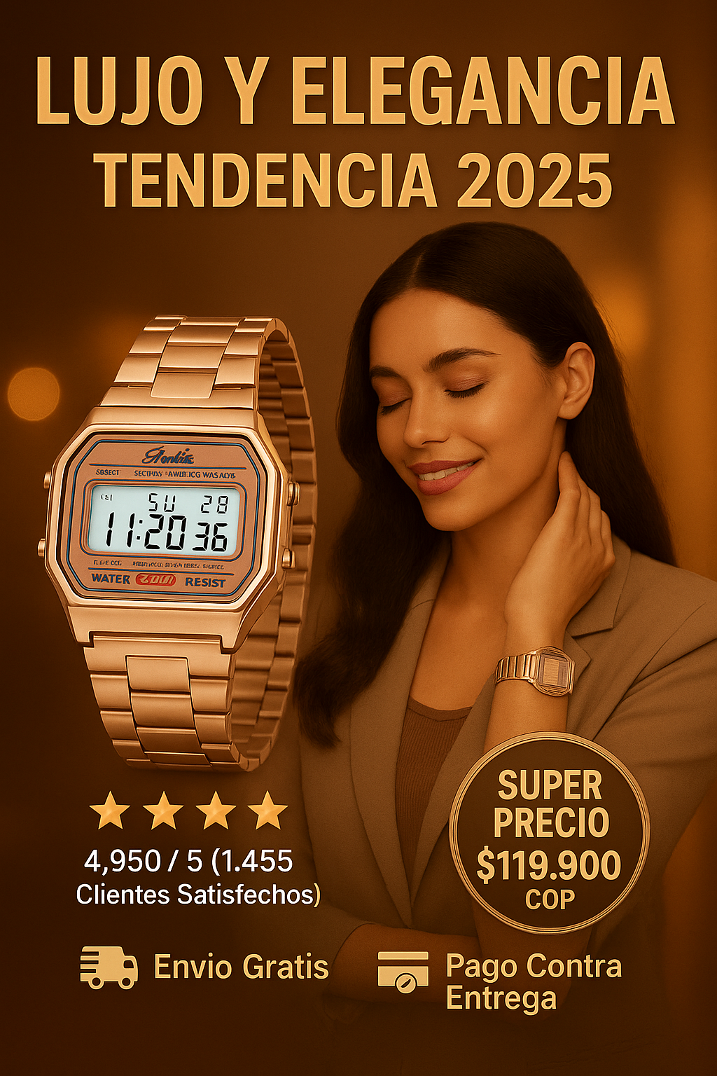 ⚡Reloj Scottie 1474 Inspirado En Casio🔥